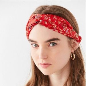 Urban Outfitters Brocade Floral Headwrap
